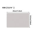 Microfiber Dustproof Laptop Keyboard Cover & Screen Cleaning Cloth — Fits 13/15/16-Inch (33/38/41 cm) Laptops