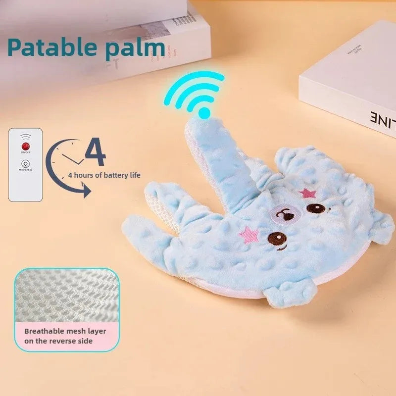 Baby Sleep Aid Palm Pillow with Remote — Soothing Plush for Newborns & Toddlers
