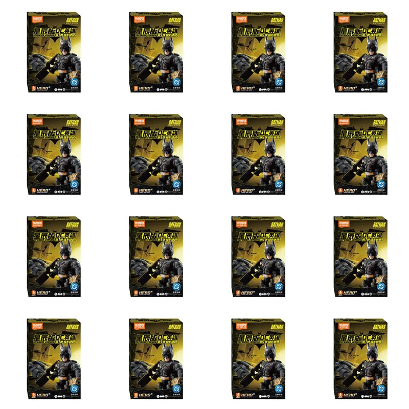 Armored Batman Batmobile Building Block Figures – Blind Box 12-Pc Collectible Toy Gift
