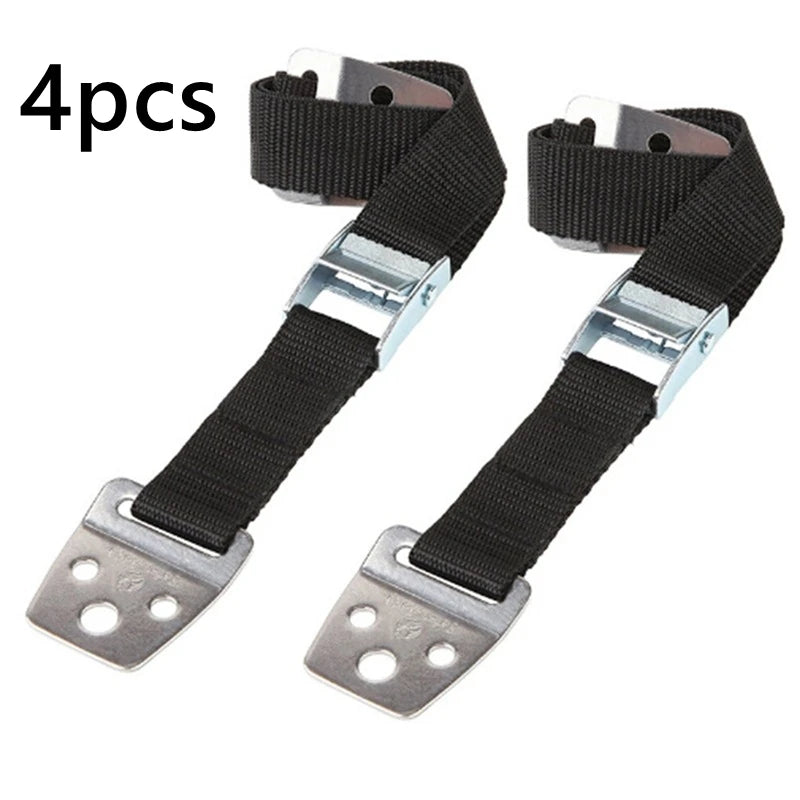 2-Pack/4-Pack Baby Safety Anti-Tip Straps — Furniture & Flat TV Wall Anchors Childproof Strap