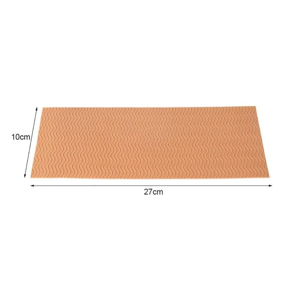 Self-Adhesive Anti-Slip Shoe Sole Protectors 10×27 cm (3.94×10.63 in) – Shock-Absorbing Rubber Insoles