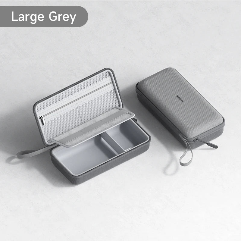 Portable Electronic Travel Organizer Bag for Cables, Chargers, Power Bank, SD Cards and Mouse
