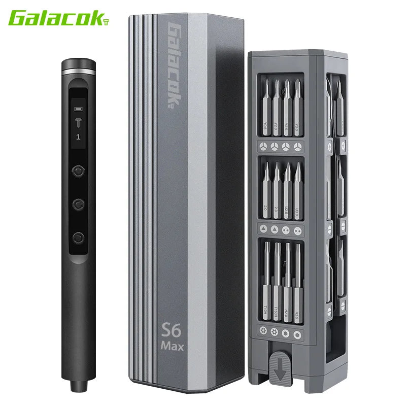 5-Speed Precision Electric Screwdriver Set — Rechargeable 3.7V 42-Bit DIY Phone Repair Kit (Up to 3.5 N·m)