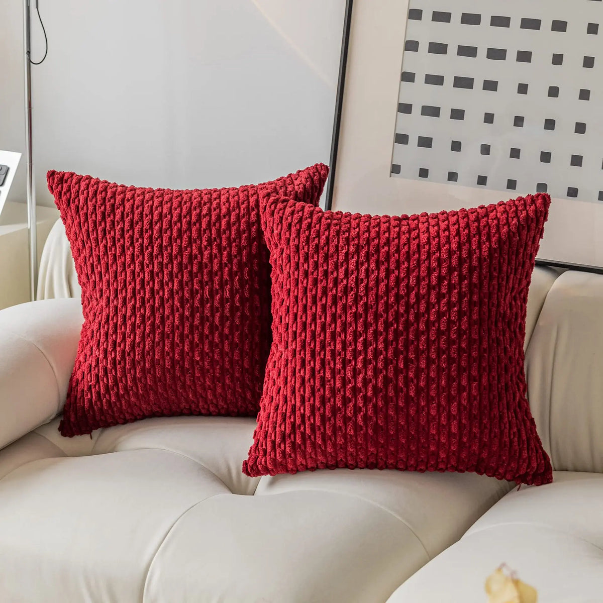 Decorative Cushion Cover 45x45 cm (18x18 in) Sofa Throw Pillow Cover for Living Room Home Decor