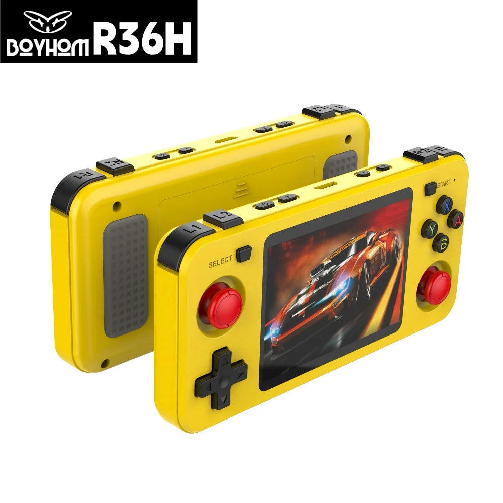 Portable Retro Handheld Game Console – Open-Source Pocket Player, 3.5-inch (8.9 cm) Display, 64GB/128GB, 10,000+ Games, Kids Gift