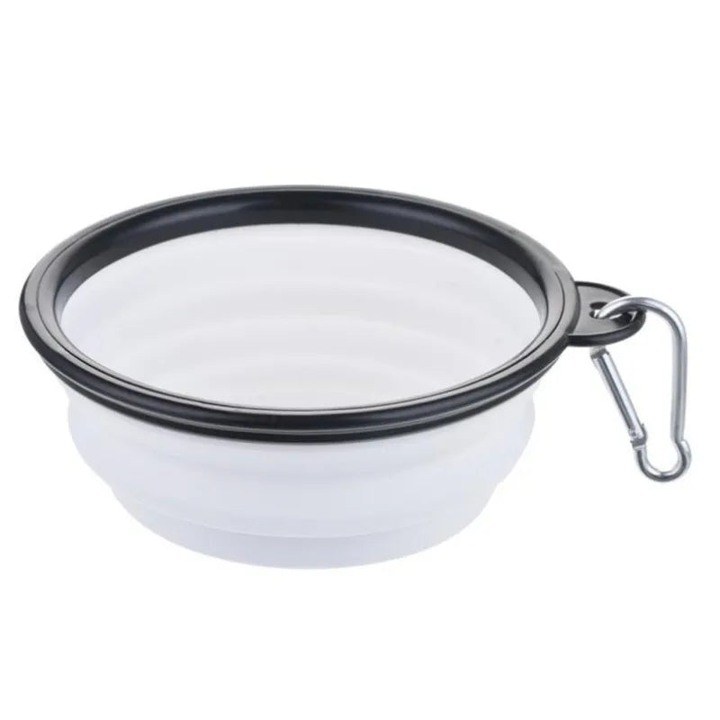 Collapsible TPR Travel Pet Bowl – Portable Dog & Cat Food and Water Bowl