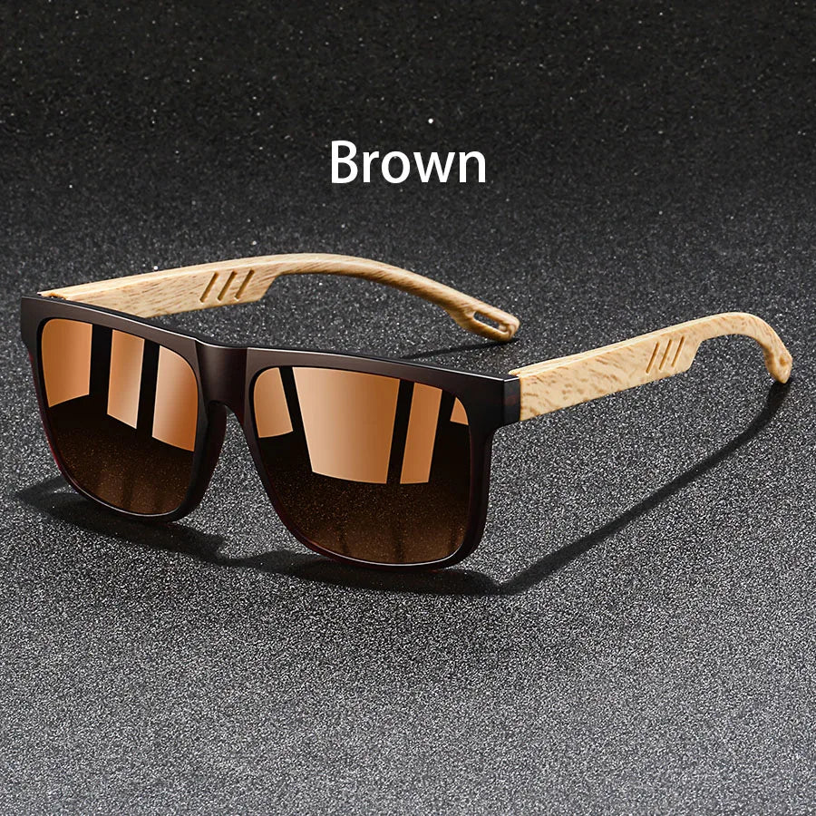 Unisex Square Mirror Sunglasses UV400 Polycarbonate Frame – Classic Fashion Eyewear