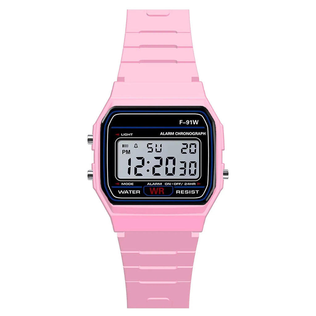Waterproof LED Digital Military Sport Watch – Analog-Digital Unisex Kids & Women Alarm Wristwatch