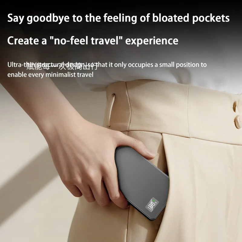 Magnetic Wireless Power Bank 10,000 / 20,000 / 50,000mAh — PD 25W Fast Charge, 2x USB & Wireless Qi, Digital Display, LED Light