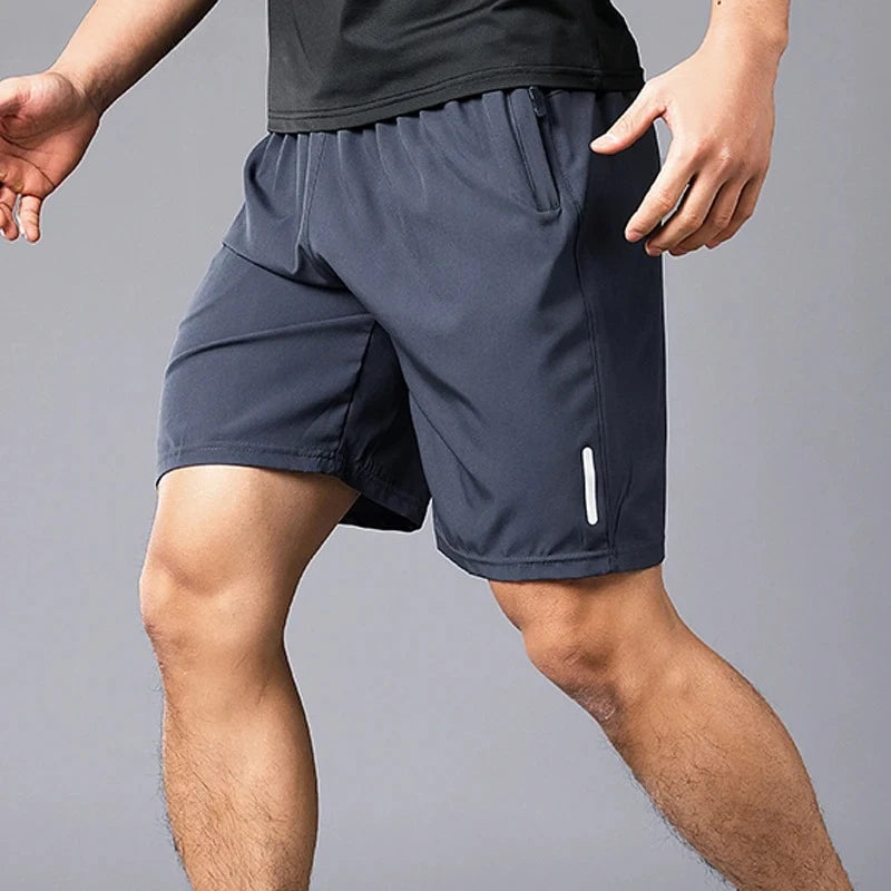 Quick Dry Men's Running Shorts - Lightweight Breathable Summer Gym & Beach Shorts with Pockets