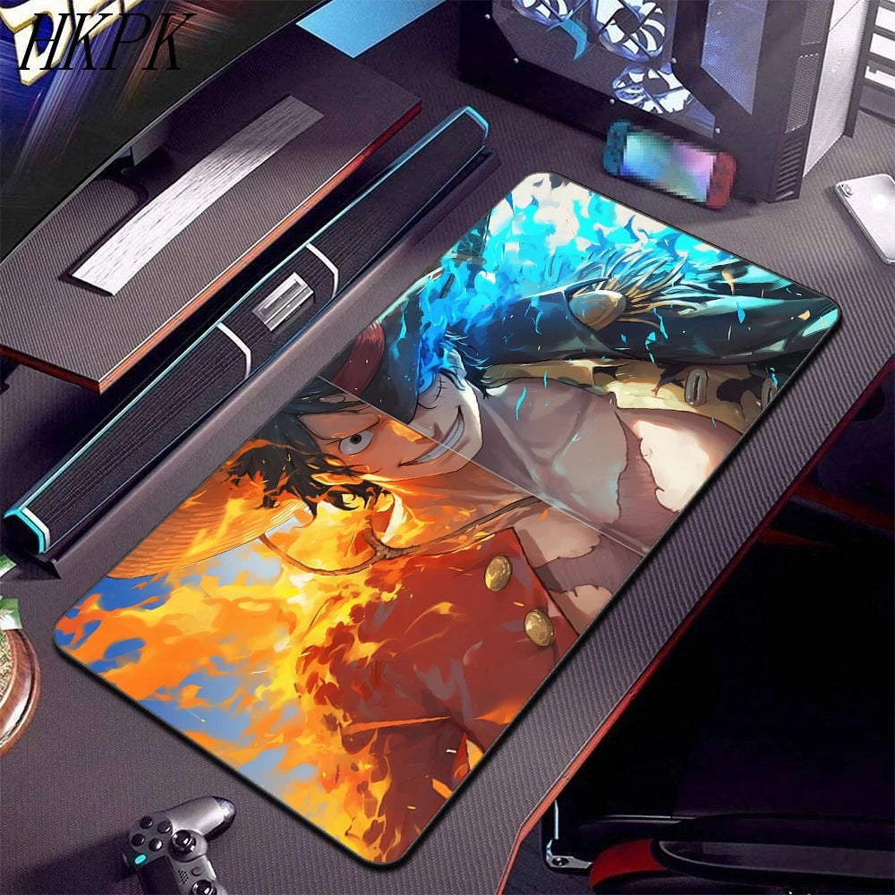 One Piece Gear 5 Anime XXL Desk Mat - Extended Gaming Mouse Pad for Keyboard & Mouse, Waterproof Non-Slip