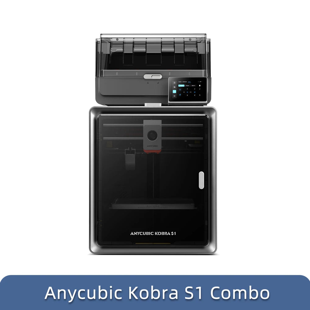 Multi-Color CoreXY 3D Printer — 250×250×250 mm (9.8×9.8×9.8 in), Up to 600 mm/s, Auto-Leveling, Wi‑Fi, ±0.1 mm Precision