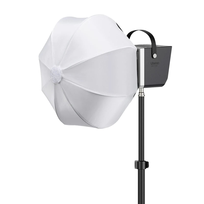 30cm (12-inch) Mini Bowens Mount Lantern Softbox — Foldable Omni-Directional Soft Light Diffuser for COB LED Video Lights