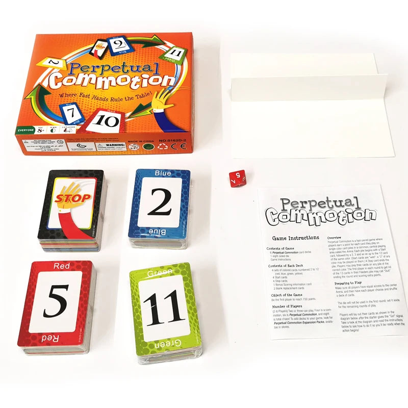 Perpetual Commotion Card Game – Family & Adult Party Game for Game Nights