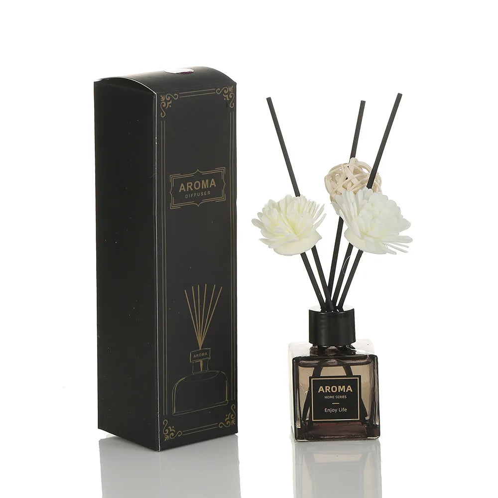 50ml Flameless Liquid Home Fragrance Room Perfume Air Freshener Aromatherapy Diffuser Decorative Gift