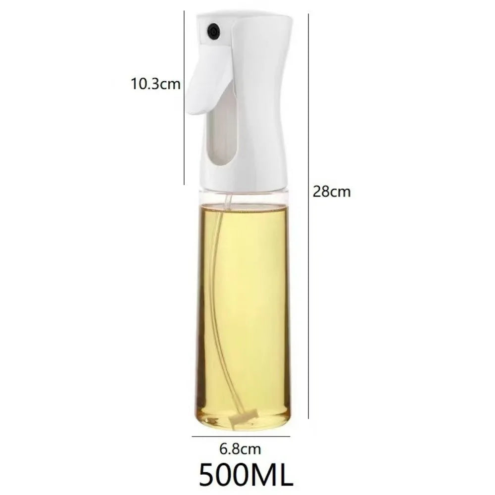 Olive Oil Spray Bottle for Cooking Reusable Food-Grade Oil & Vinegar Mister 200/300/500ml (6.8/10.1/16.9 fl oz)