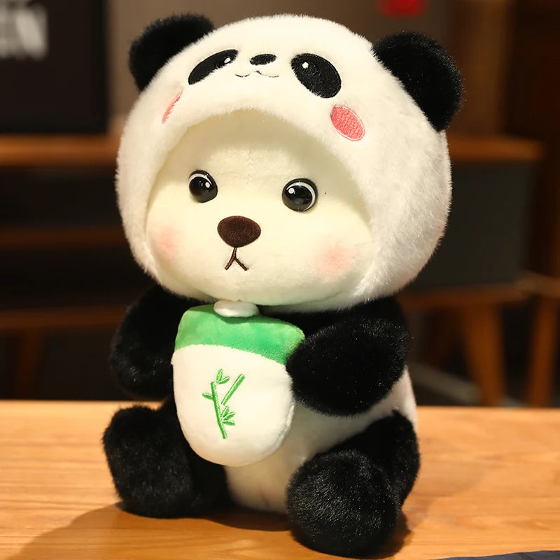 25/35cm (9.8/13.8 in) Anime Cosplay Joint Plushies Bear, Bunny, Duck, Shark and Pig Soft Stuffed Dolls for Girls