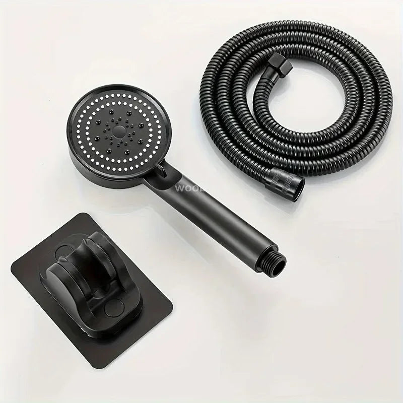 5-Mode High Pressure Handheld Shower Head — Water-Saving G1/2 Universal Silicone Nozzles