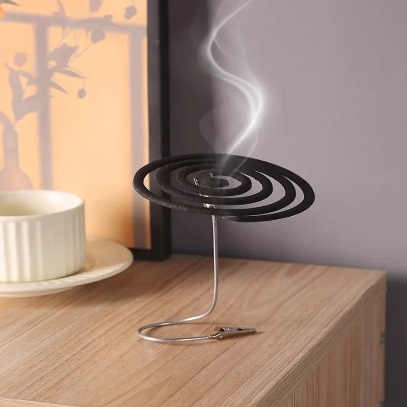 Universal Crocodile Incense Clip & Candle Holder - Mosquito Coil Holder & Fragrance Diffuser for Zen Home Decor