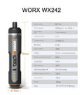 4V Mini Cordless Precision Screwdriver Set, USB Rechargeable — 30-Bit Kit with Quick-Release & LED Options