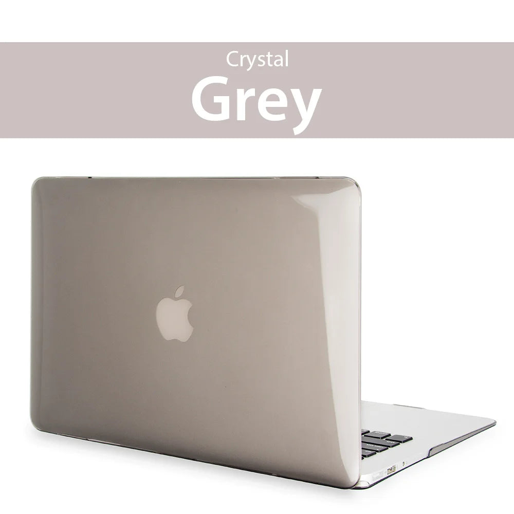 Glitter Hard Shell Laptop Case for MacBook Air & Pro 13/14/15/16 Inch (33–41 cm) Clear Sparkle Protective Sleeve