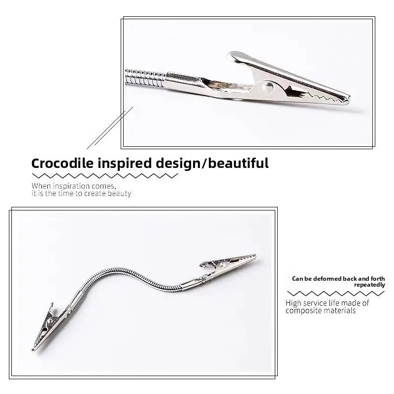 Universal Crocodile Incense Clip & Candle Holder - Mosquito Coil Holder & Fragrance Diffuser for Zen Home Decor