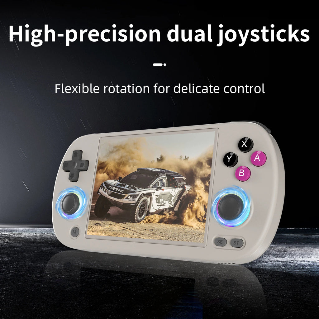 Retro Handheld Game Console 4.0-inch (10.2 cm) IPS 640x480 | 3200mAh | 64-bit Linux | RGB Joystick | HDMI & Bluetooth | 5,000+ Built-in Games