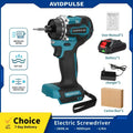 20+1 Gear 1/4-inch (6.35mm) Brushless Cordless Electric Screwdriver, 280 N·m Torque — 18V Battery Compatible