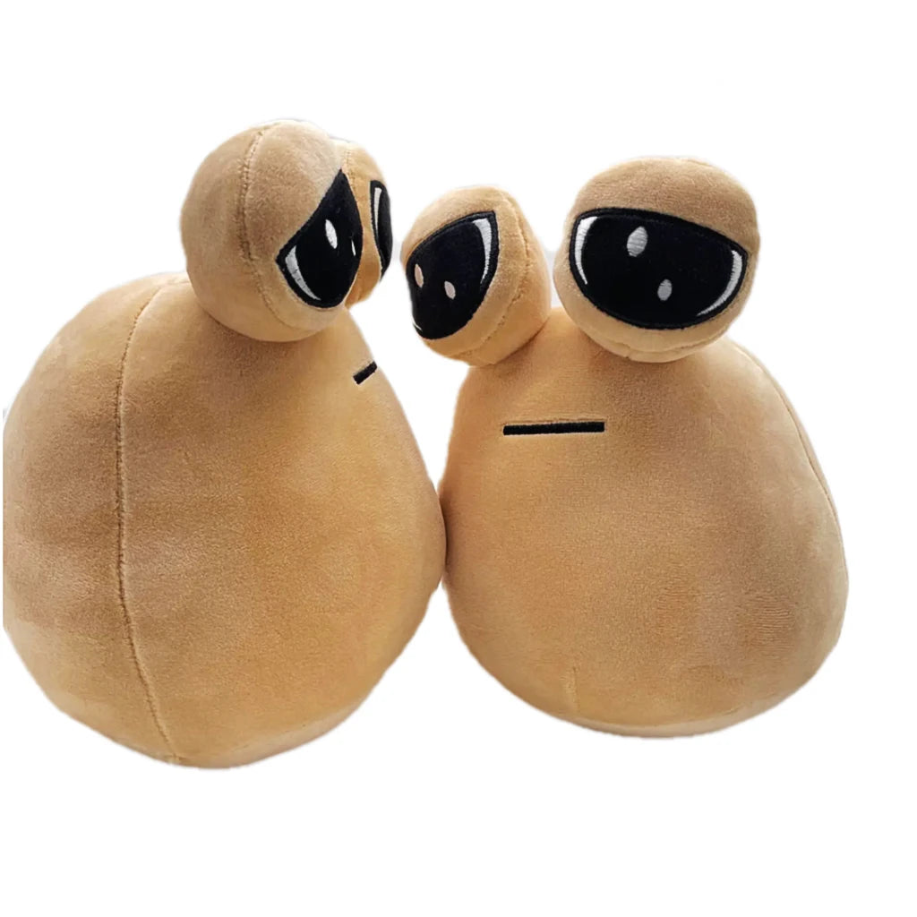 The Maw My Pet Alien Pou Kawaii Plush Toy 22 cm (8.7 in) - 1-6 Pack Kids Birthday & Christmas Gift