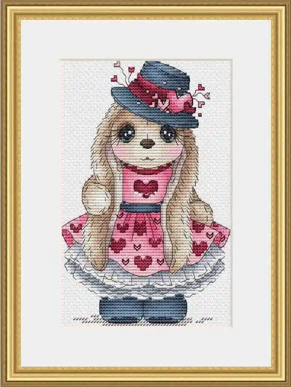 Counted Cross Stitch Kit – Christmas Needlework DIY Decoration