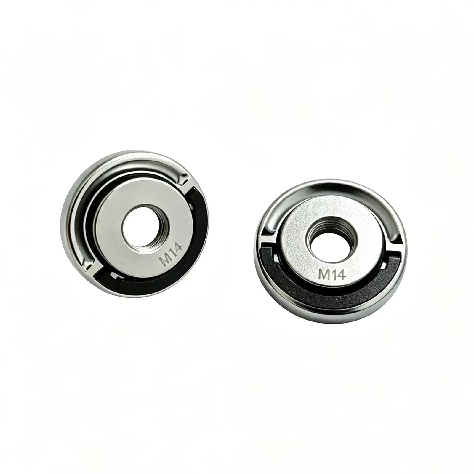 M14 Quick Release Angle Grinder Flange Nut – Self-Locking Pressing Plate Power Chuck for Cutting Disc Replacement