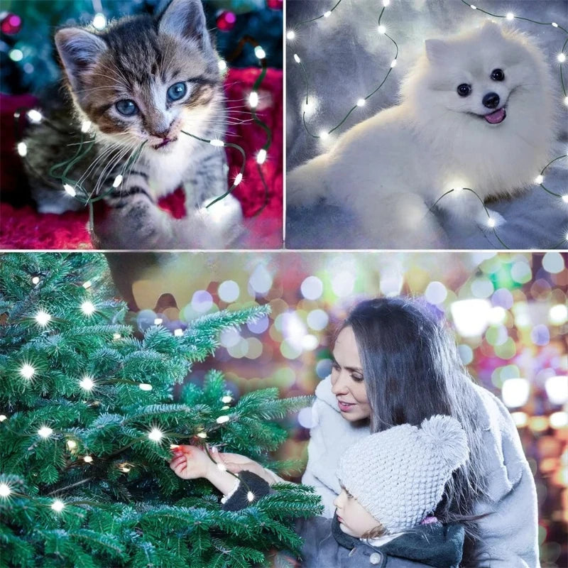 1000-LED Warm White Fairy String Lights with Remote — Waterproof Outdoor Christmas, Wedding & Party Decor