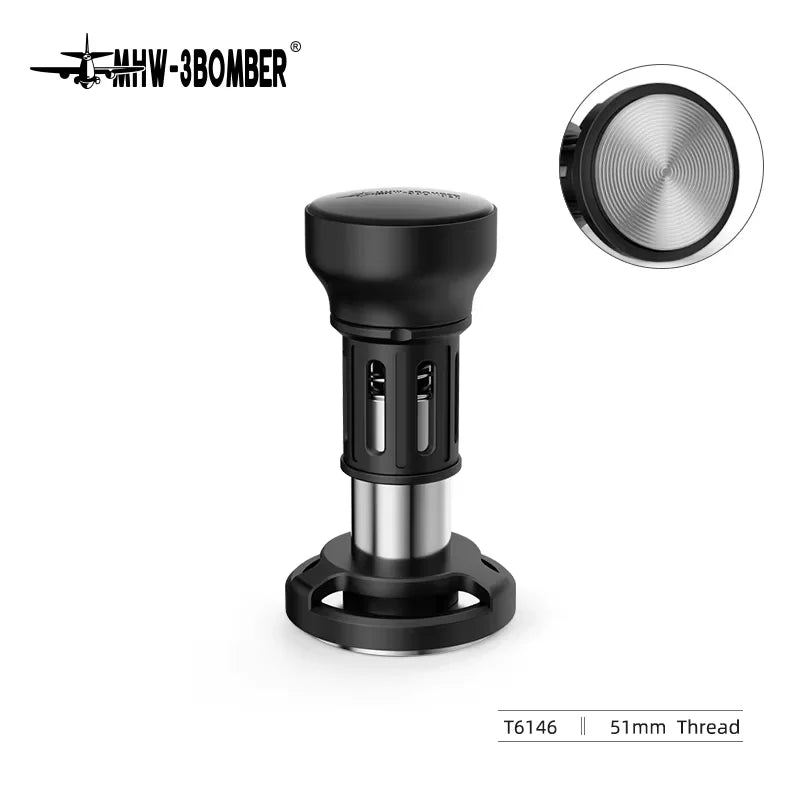 Impact Espresso Tamper 51/53/58mm (2.01/2.09/2.28 in) 4-Spring Constant Pressure Barista Tamper