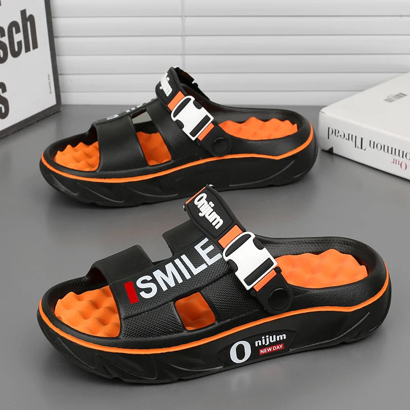 Massage Slippers Soft EVA Slides Clogs – Comfortable Indoor Outdoor Beach Sandals for Men & Women