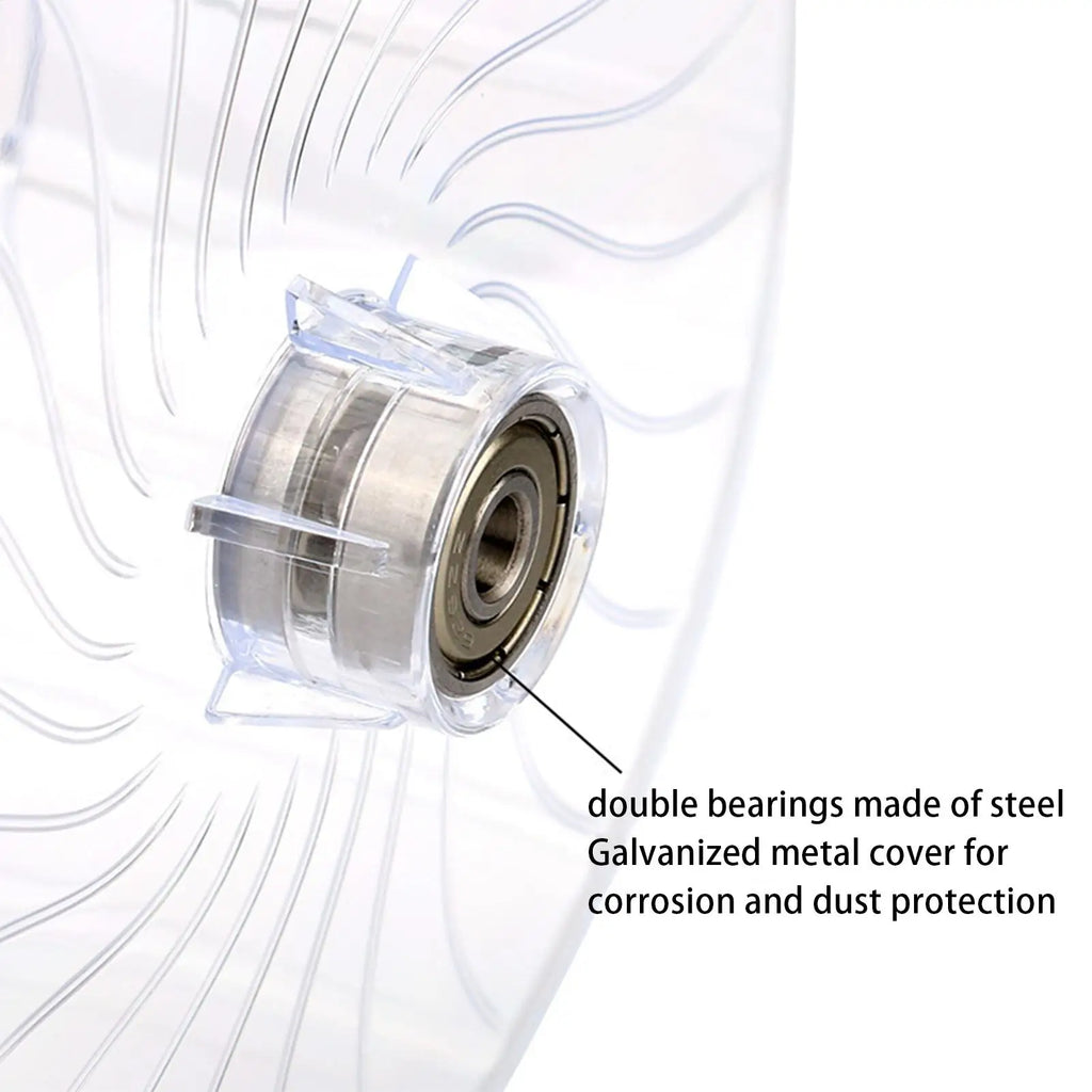 Silent Hamster Wheel 5.5in (14cm) Quiet Double-Bearing Exercise Wheel with Adjustable Stand for Hamsters Gerbils Mice