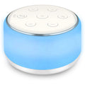 White Noise Machine for Baby – Portable Sleep Sound Machine with 34 Soothing Sounds, 7-Color Night Light, Timer & USB-C Rechargeable