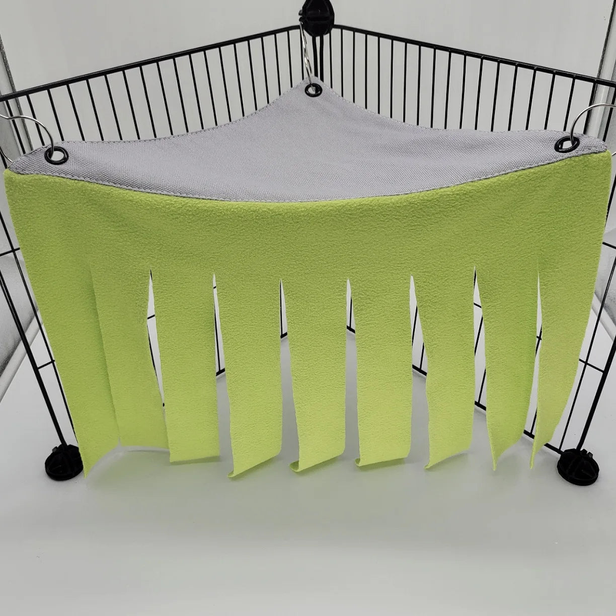Tassel Pet Tent Hideout Hanging Bed for Small Pets — Guinea Pig Hamster Hedgehog Corner Hammock Nest
