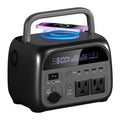 345Wh 500W Portable Power Station - 108000mAh LiFePO4 Power Bank for Camping, Home, RV Backup & UPS