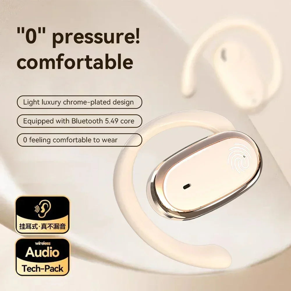 Bluetooth 5.3 True Wireless Earbuds with LED Display, ANC, Touch Controls, Waterproof Hi‑Fi Stereo Headset with Mic & Charging Case