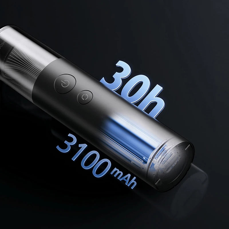 Multifunctional Portable LED Flashlight 1000 Lumens, 3100mAh Battery, 30H Runtime, IP65 Waterproof