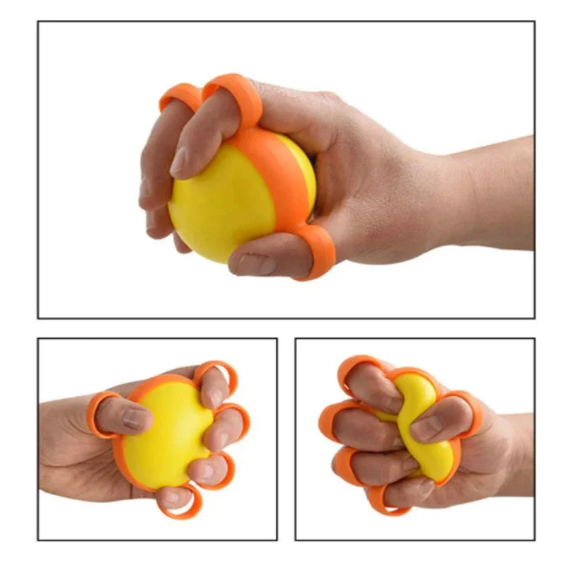 Hand Therapy Grip Strengthener Ball – Finger & Hand Exercise Trainer for Muscle Recovery