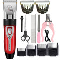 Cordless Pet Hair Clippers – Professional Rechargeable Trimmer Set for Dogs, Cats & Rabbits, Quiet Motor, 120-Min Runtime