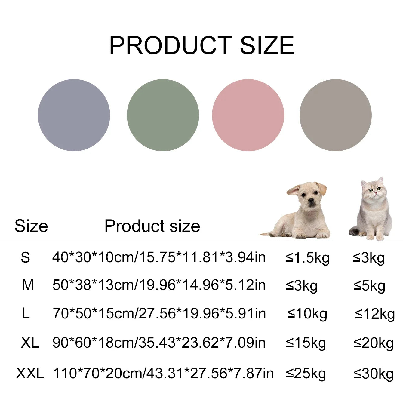 Large Pet Sofa Bed Plush Corduroy Couch for Dogs & Cats Winter Warm Sleeping Mat Cushion