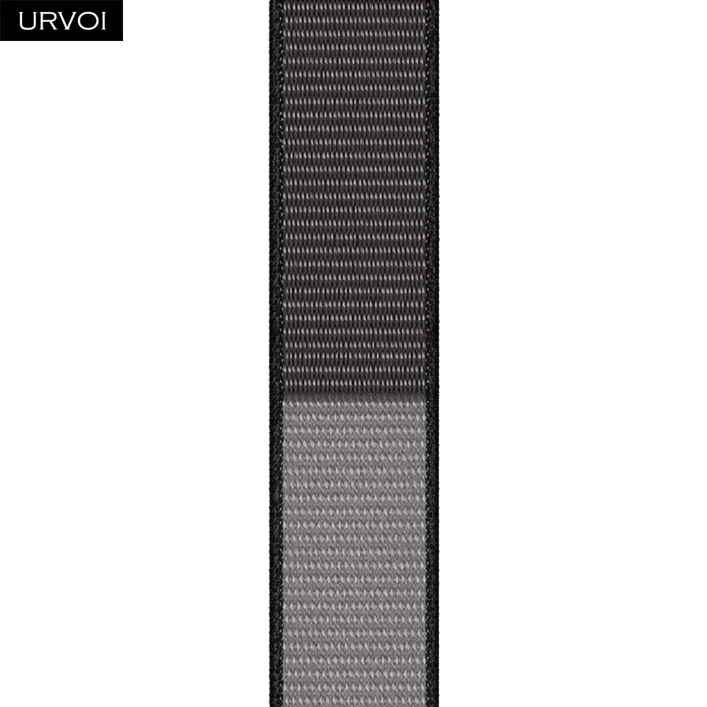 Nylon Sport Loop Band for Apple Watch — Breathable Hook & Loop Fastener — Fits 42/44/45/46/49mm