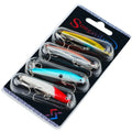 4-Pack Wobbler Fishing Lures – Hard Baits with Anti-Corrosion Treble Hooks for Bass & Carp (Saltwater & Freshwater)