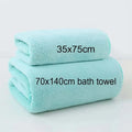 Coral Fleece Thickened Towel Set - Soft Absorbent Bath & Face Towels for Home & Gym