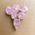 7-Piece Acrylic Polyhedral Dice Set for DnD & Tabletop RPG — d4 d6 d8 d10 d10 d12 d20