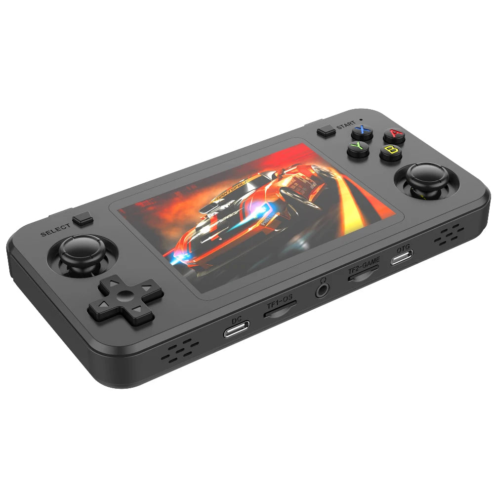 Portable Retro Handheld Game Console – Open-Source Pocket Player, 3.5-inch (8.9 cm) Display, 64GB/128GB, 10,000+ Games, Kids Gift