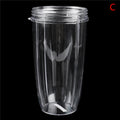 Clear PC Replacement Juicer Cup for Personal Juicer & Blender — 18/24/32 oz (532/710/946 ml)