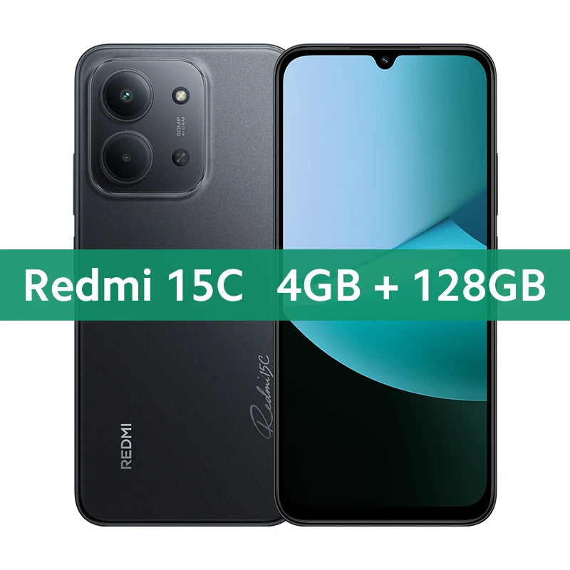 6.9" (17.5 cm) Dot Drop Smartphone — 50MP Main Camera, 120Hz Display, 6000mAh Battery, 33W Fast Charge, Dual SIM